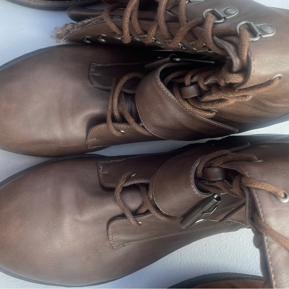 Brown boots